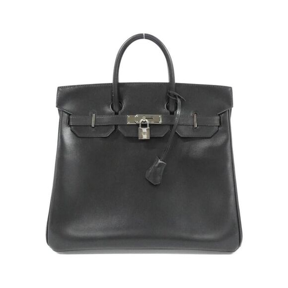 Pre Loved hermes Birkin Tote Bag Leather Women black | black Handbags - Picture 1 of 8